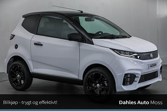 Aixam Sport 7" touchskjerm, Apple carpl, ABS bremser