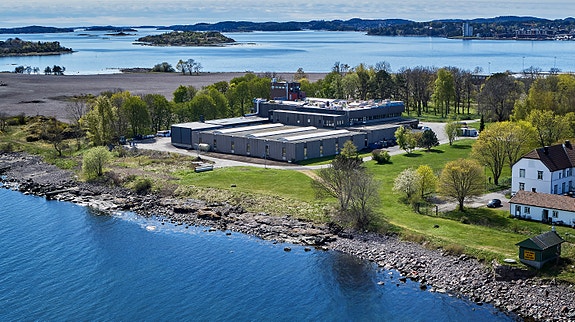 Renseanlegget på Vallø skal bygges ut.