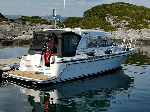 Saga 325 m/D4 270hk Volvo Penta, 2020 modell, Godt utstyrt og vellholdt