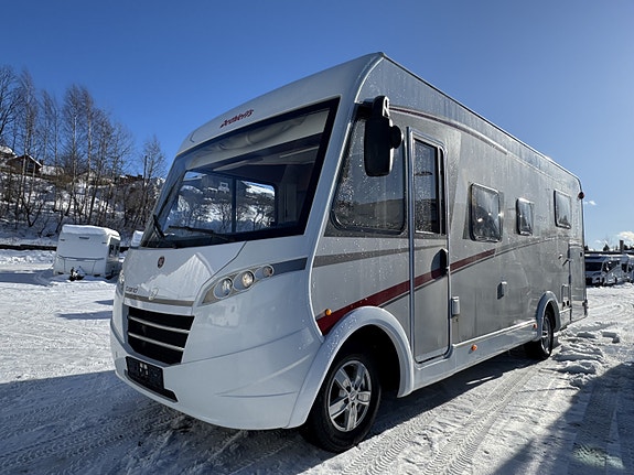 Dethleffs TREND I 7057 / QUEENBED / AUT / 150HK / R.KAMERA / TRUMA GASS+STRØM / AIRCONDITION / 3850KG / SOMMER+VINTERHJUL