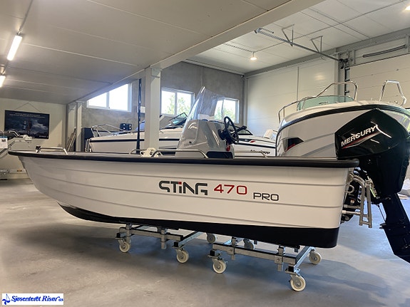 Sting 470 Pro m/Mercury 30 ELPT og konsoll!