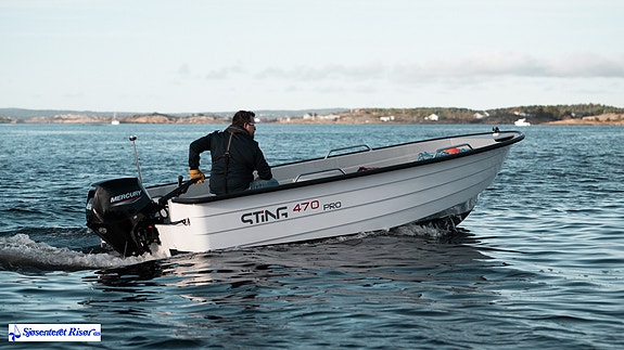 Sting Pro 470 Open m/Mercury 30HK