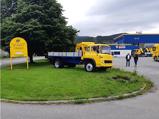 Første lastebilen fra 1981 Bedford TK 1260