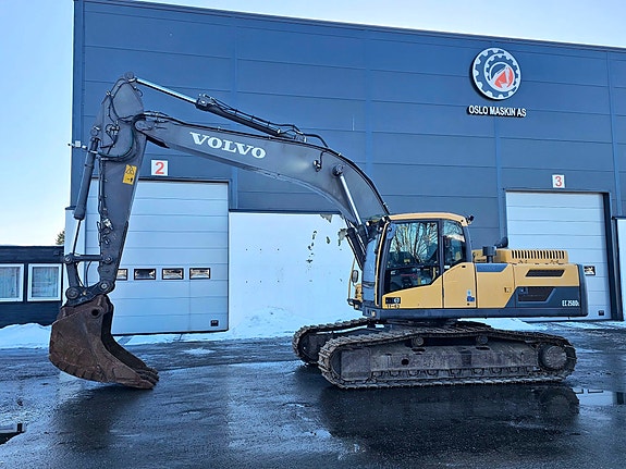 Volvo EC250 DL, 2013 Mod, Hammerglass, Webasto, 1 eier, Full servicehistorikk. 3 of 5