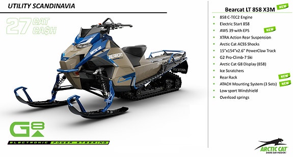 Arctic-cat Bearcat 858 EPS LT 2,6"