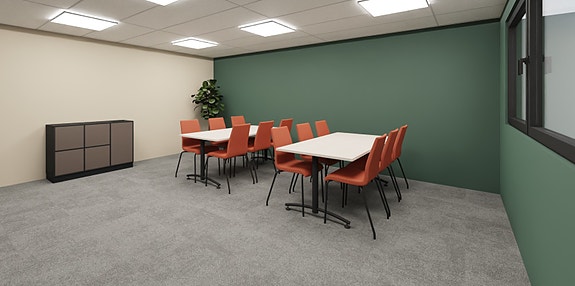 Illustrasjon av vårt nye spiserom