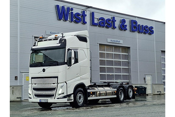 Volvo FH500 6x2 LBG/LNG gass krokbil