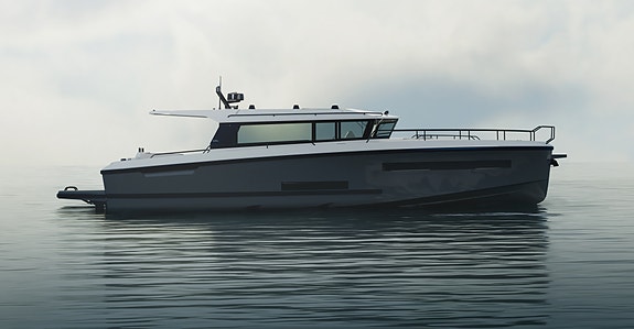 - NYHET - DELTA Powerboats 48 ADVENTURE  - 3 Kabiner - CARBON - TAXI båt 3 of 5