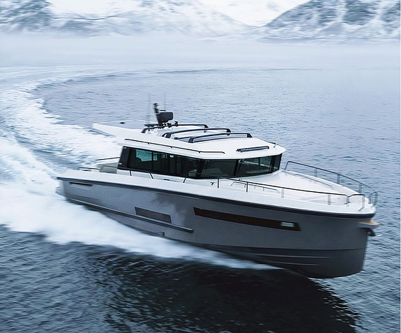 - NYHET - DELTA Powerboats 48 ADVENTURE  - 3 Kabiner - CARBON - TAXI båt