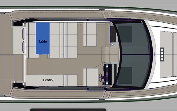 - NYHET - DELTA Powerboats 48 ADVENTURE  - 3 Kabiner - CARBON - TAXI båt 16 of 30