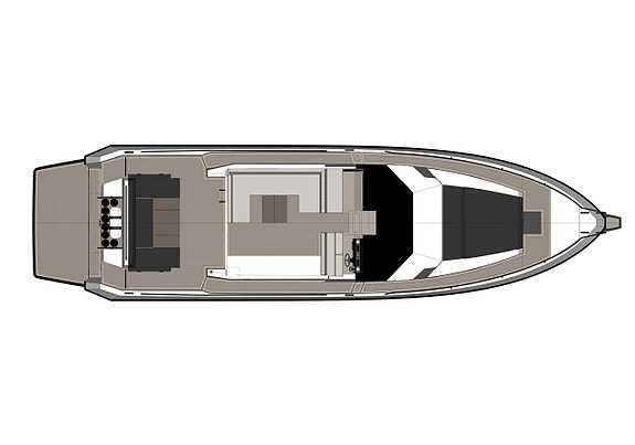 - NYHET - DELTA Powerboats 48 ADVENTURE  - 3 Kabiner - CARBON - TAXI båt 12 of 30