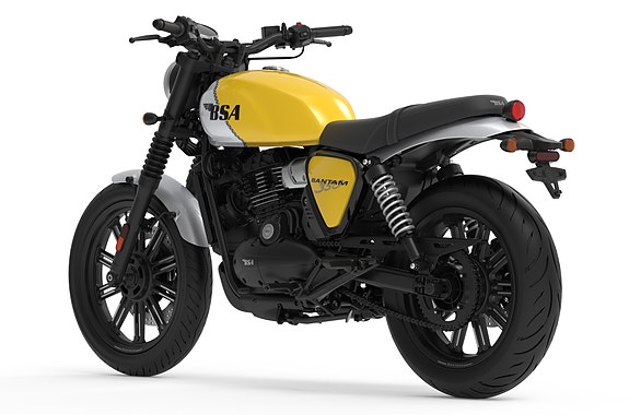 BSA Bantam 350 (NYHET) Barrel Yellow! 8 of 8