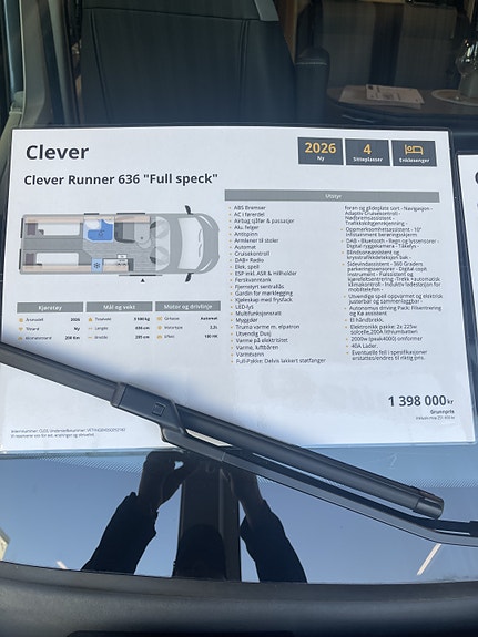 Clever Clever Runner 636 "Full speck" 8 of 30