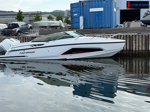 Nordkapp Noblesse 830 m/HL+, Weekendpakke og Twin 250hk hvite motorer++