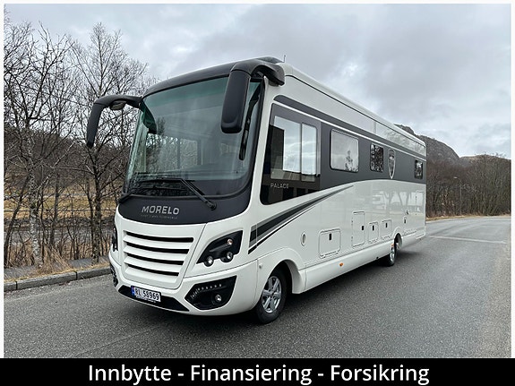 Morelo PALACE 93 LSB 5 SETER TELMA|GENERATOR|LUFT|HYDR.STØTTEBEN|MYE UTSTYR!