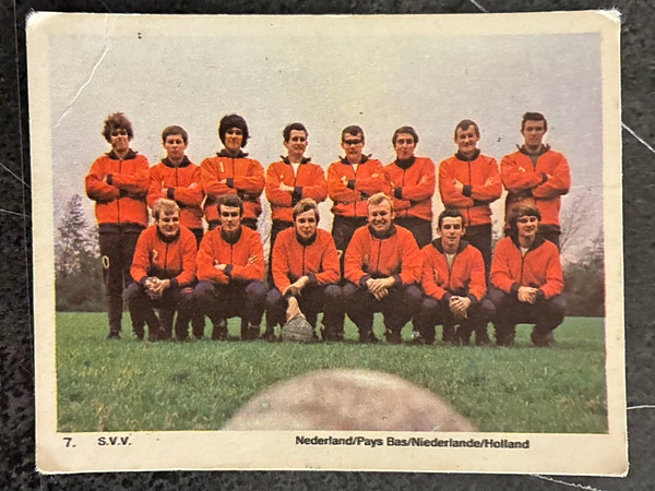 Samling 20 gamle fotballkort (1960–70-tallet) Monty Gum + A&BC