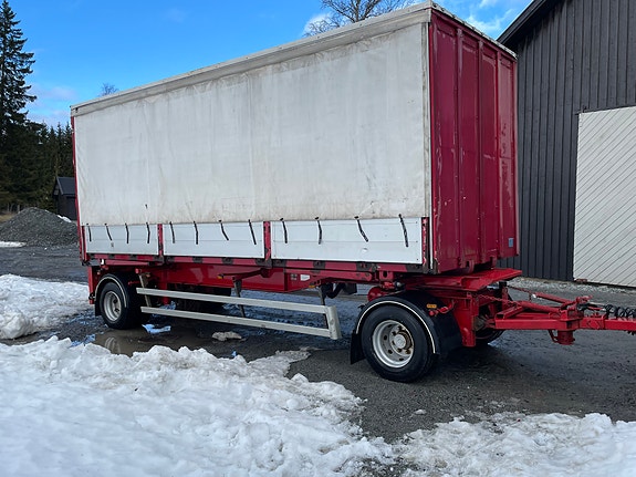 Istrail 2 akslet Container Slephenger, lite rust, Eu OK.