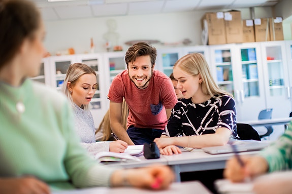 Er det spansk, naturfag, sveising, historie eller elektrofag som er di greie? Vi trur du finn ei stilling som kan passe perfekt til deg. (foto: Terje Aamodt)