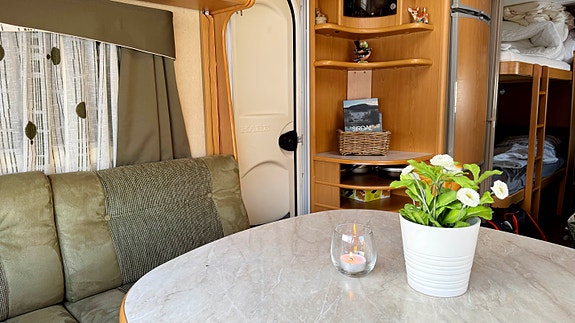 KABE Royal 780 BGXL på fast plass Ådneram camping 18 of 30