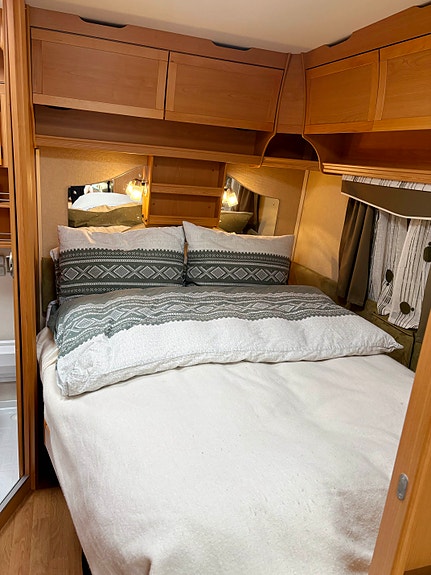 KABE Royal 780 BGXL på fast plass Ådneram camping 5 of 30