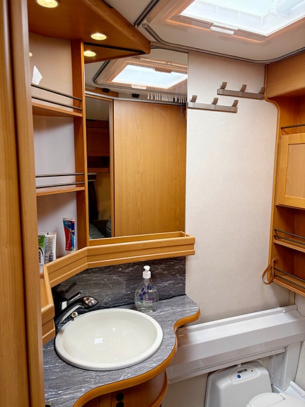 KABE Royal 780 BGXL på fast plass Ådneram camping 7 of 30