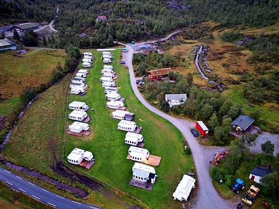 KABE Royal 780 BGXL på fast plass Ådneram camping 29 of 30