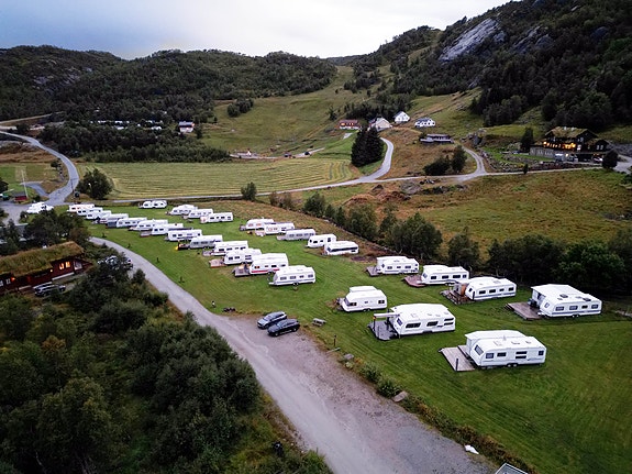 KABE Royal 780 BGXL på fast plass Ådneram camping 2 of 30