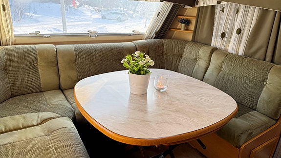 KABE Royal 780 BGXL på fast plass Ådneram camping 19 of 30