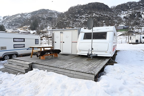 KABE Royal 780 BGXL på fast plass Ådneram camping 27 of 30