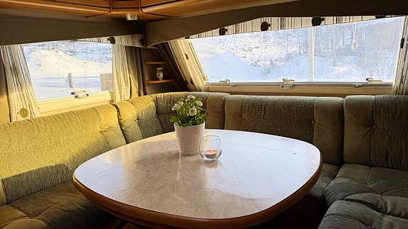 KABE Royal 780 BGXL på fast plass Ådneram camping 20 of 30