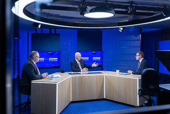 Fossefall CEO on Finansavisen TV