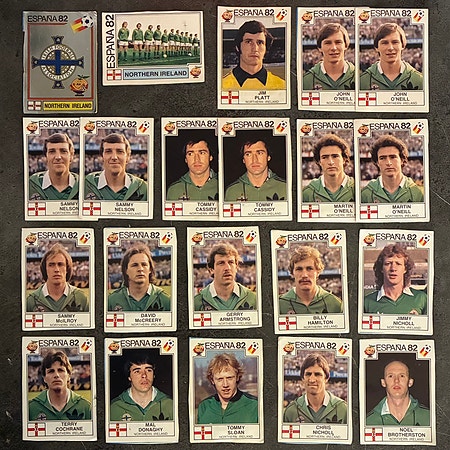 Vintage Panini stickers 1982 – VM Espana og Football 82