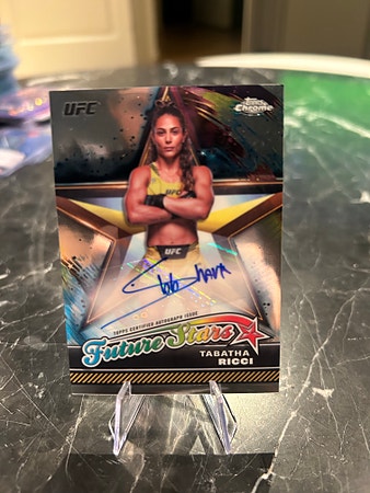 Topps Chrome UFC Future Stars 2024 autograf Tabatha Ricci