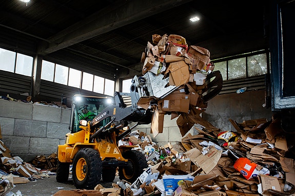 sortering papp og papir