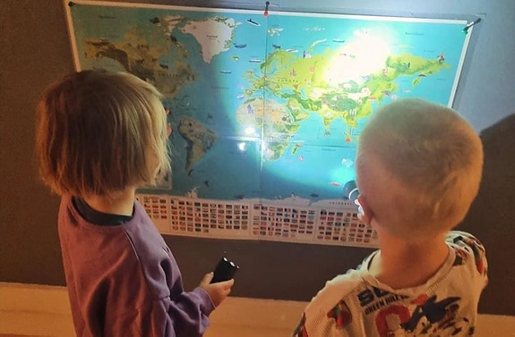 I Colores barnehage har de mange spennende reiser :)