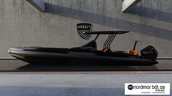 IRON Boats 907 T-Top IRON 907 T-Top m/Mercury 425 Hk. Utstyrs bombe!