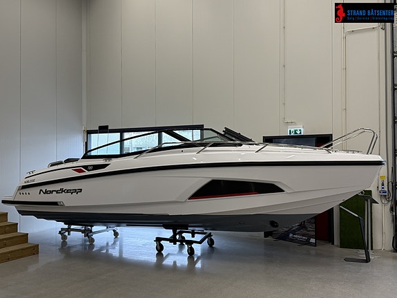 Nordkapp Noblesse 720 HL+, El.toalett++ og Mercury Verado 250hk Hvit motor