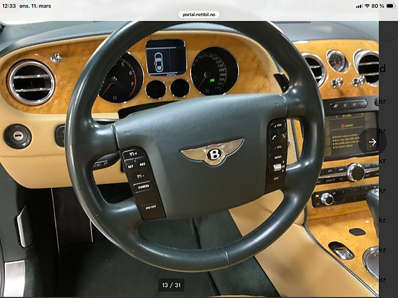 Bentley Continental GT 10 of 28