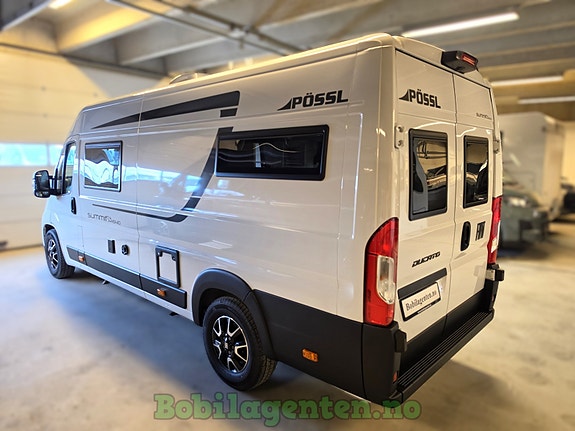Pøssl Summit Shine 640 | For 5 Personer! / Dieselvarme og Elvarme / Langsgående Senger / Markise / Skjult Dusj ++ 3 of 30