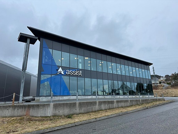 Kontoret vårt, sentralt beliggende i Ålesund.