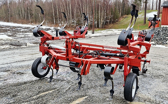 Bra Kongskilde Vibroflex 19t med mixere. Nye spisser