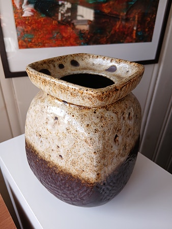 Vintage Jasba Keramik vase – Flott retro West Germany