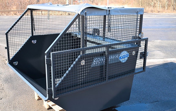 K-Vagnen FLC-15,5 frontlaster container