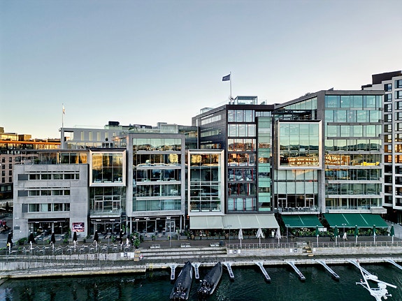 Beautiful offices at Tjuvholmen