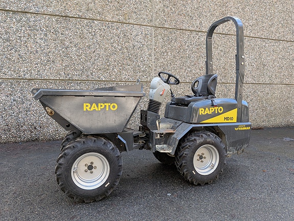 RAPTO MD10 Minidumper m/180 graders svingbar tippkasse