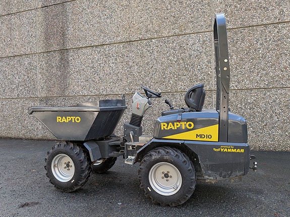 RAPTO MD10 Minidumper m/180 graders svingbar tippkasse 2 of 5