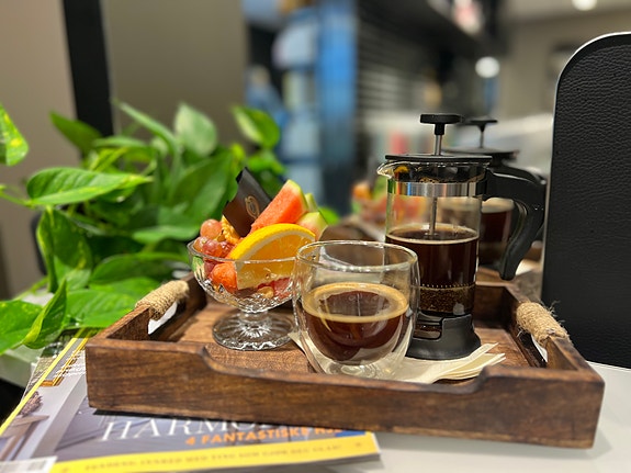 Alltid spennende servering til våre kunder.