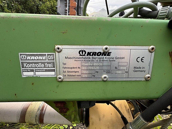Krone Swadro 800/26