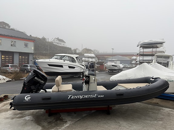Capelli Tempest 530 m/Suzuki 115 (Størst motor til denne modellen)