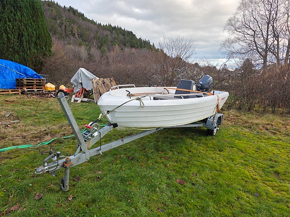 Pioner 15 m/20hk Yamaha og henger 2 of 5